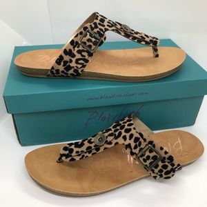Blowfish Malibu leopard print Sandals🩴